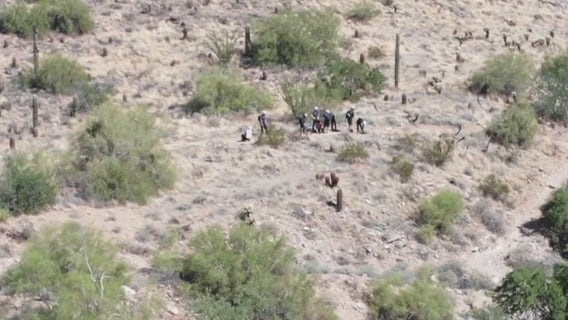 Scottsdale first responders help several overheated hikers by land and air over the weekend