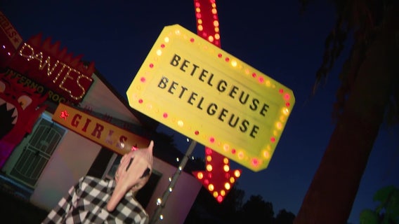 Phoenix home decorated to look like scenes from 'Beetlejuice'
