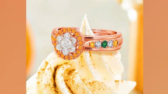 $11K ‘Pumpkin Spice Latte’ engagement ring: Has the fall trend gone too far?