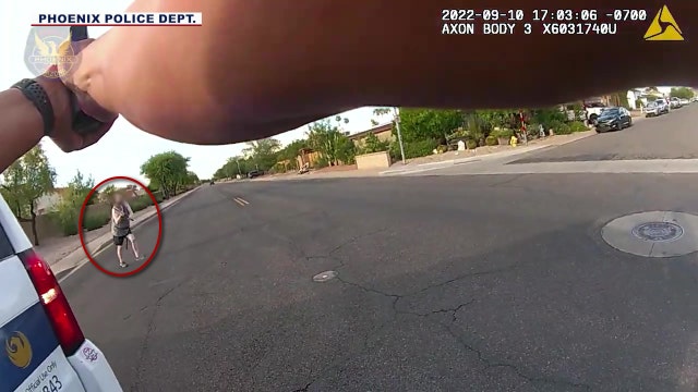 Samurai sword-wielding suspect dead after being shot by Phoenix Police, department says