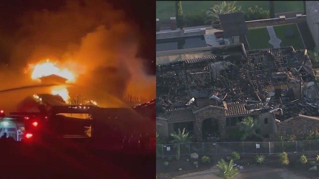 Queen Creek home destroyed by reported lightning strike, officials say