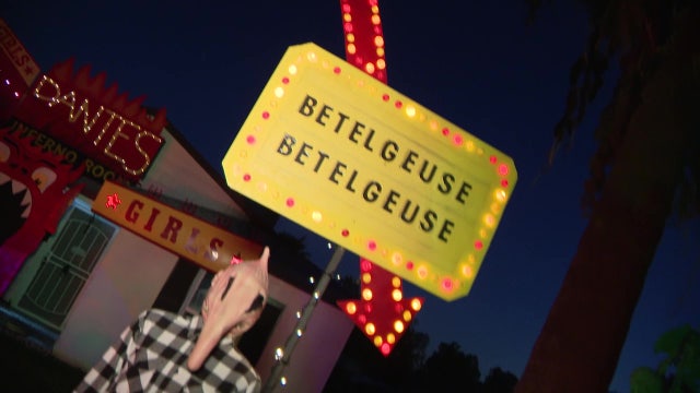 Phoenix home decorated to look like scenes from 'Beetlejuice'