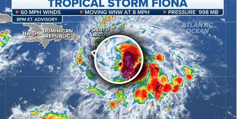 Tropical Storm Advisory Fiona #14