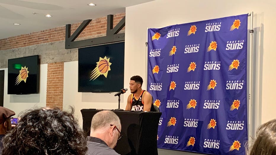 devin booker suns media day