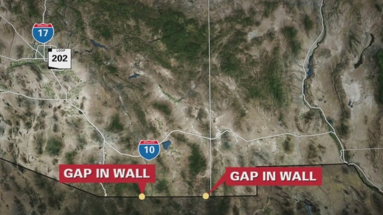 Arizona Governor plans to fill border wall gaps in Cochise County with shipping containers Arizona Governor plans to fill border wall gaps in Cochise County with shipping containers
