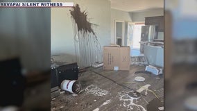 Vandal causes $100K in damage to Yavapai County home