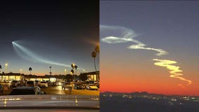 Streak of light over Arizona sky came from SpaceX launch