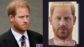 Prince Harry's memoir, titled 'Spare,' gets release date