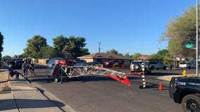 Helicopter makes emergency landing in Mesa neighborhood
