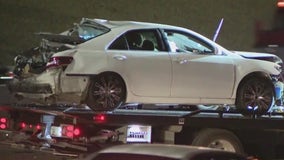 Man sleeping in car near I-10 in Phoenix crashes after waking up, reversing onto freeway