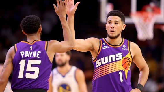 Suns push past Warriors for 134-105 win, Thompson ejected