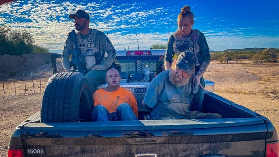 Burglary suspects in custody after ramming Pinal County deputies' vehicles, resulting in shooting: PCSO