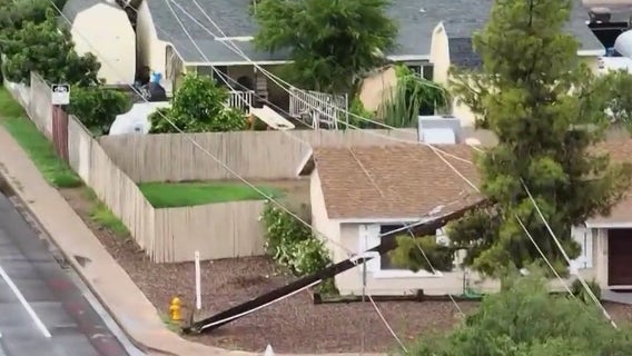 APS replaced 811 power poles during Arizona's monsoon season - more than double the average