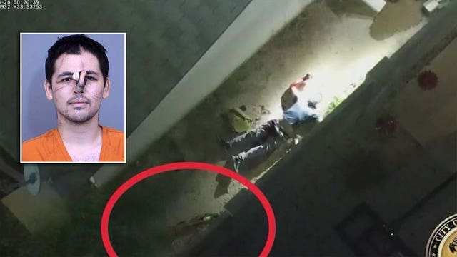 Glendale Police officers shoot suspect accused of killing his father; new video released