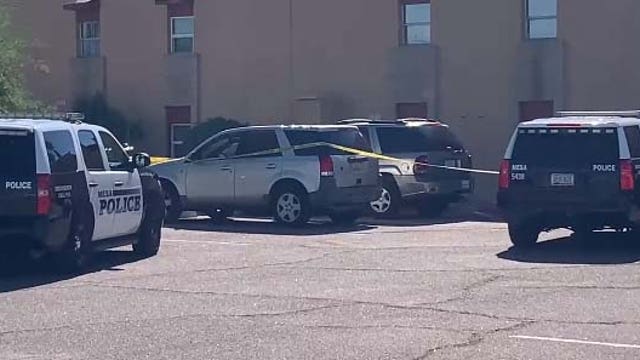 Mesa man says he was shot after answering knock on his door