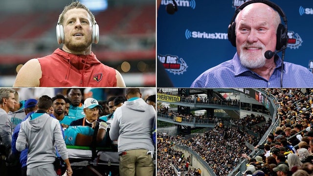 J.J. Watt's 'heart shocked back into rhythm'; fan plunges to death at Steelers stadium: top sports stories