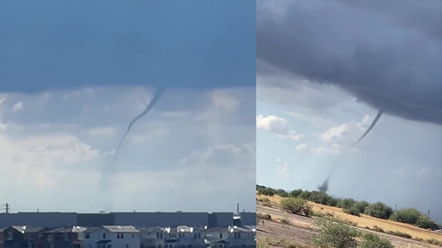 Landspout spotted southeast of Phoenix – a type of tornado