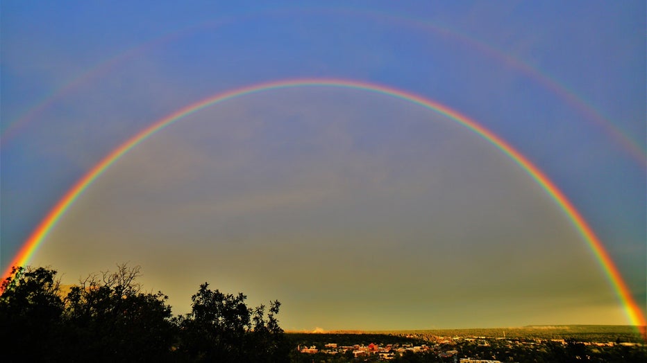 Rainbows always look amazing, and double rainbows are even better! Thanks Calvin Johnson for sharing this photo with us all!