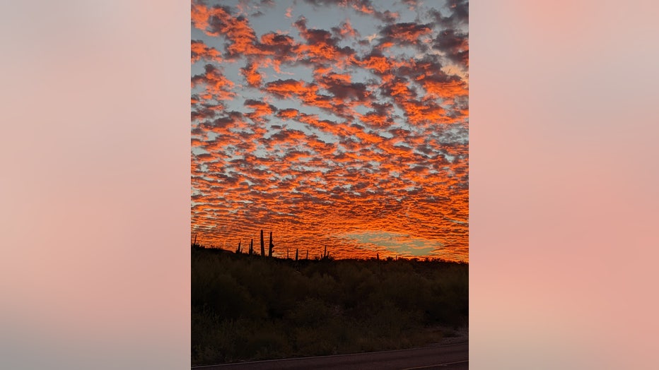 Look at that sunset, as it welcomes us to the weekend!  Thanks Jimi Valenzuela for sharing!