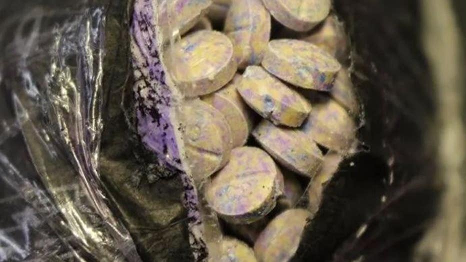 A new type of rainbow-colored fentanyl.