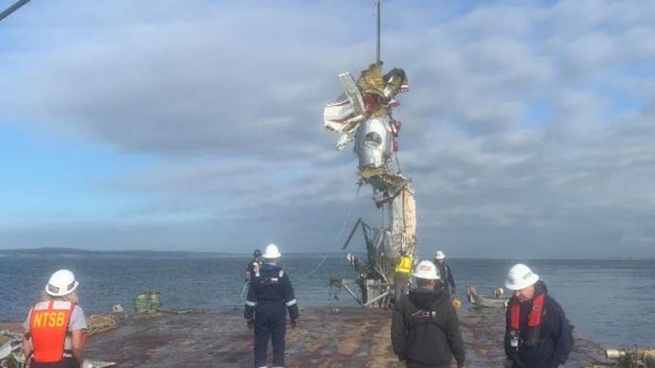 floatplane wreckage ntsb