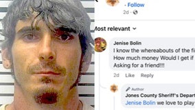 Wanted man captured after trolling Mississippi authorities on Facebook