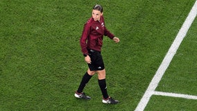 Frappart becomes 1st woman ref for men's World Cup match