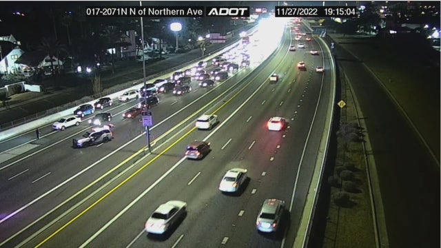 Man appears to have been struck and killed on I-17 in Phoenix, DPS says