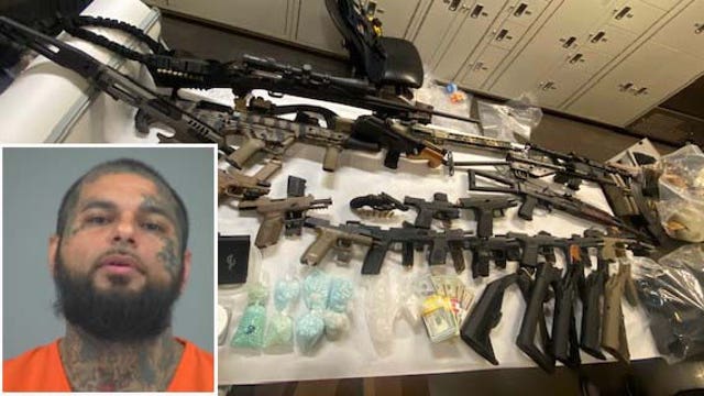 Casa Grande Police seize fentanyl, guns, cash; suspected drug supplier arrested