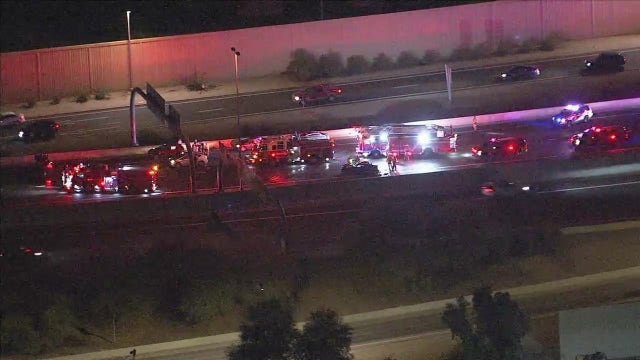 State Route 51 crash in Phoenix sends 5 to hospital, including 3 minors