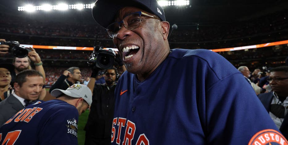 Lot of blood, sweat and tears': Dusty Baker wins 1st Series title