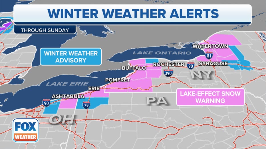 Crippling' lake-effect snowstorm expected to bury Buffalo, New