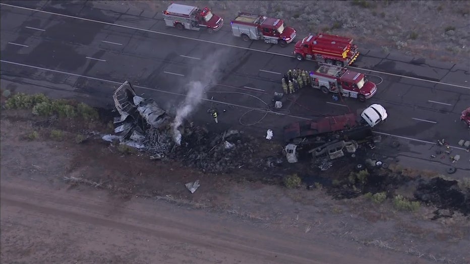 I-10 crash at Picacho Peak