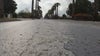 Cool pavement technology in a Phoenix neighborhood reacts to rain in a messy way