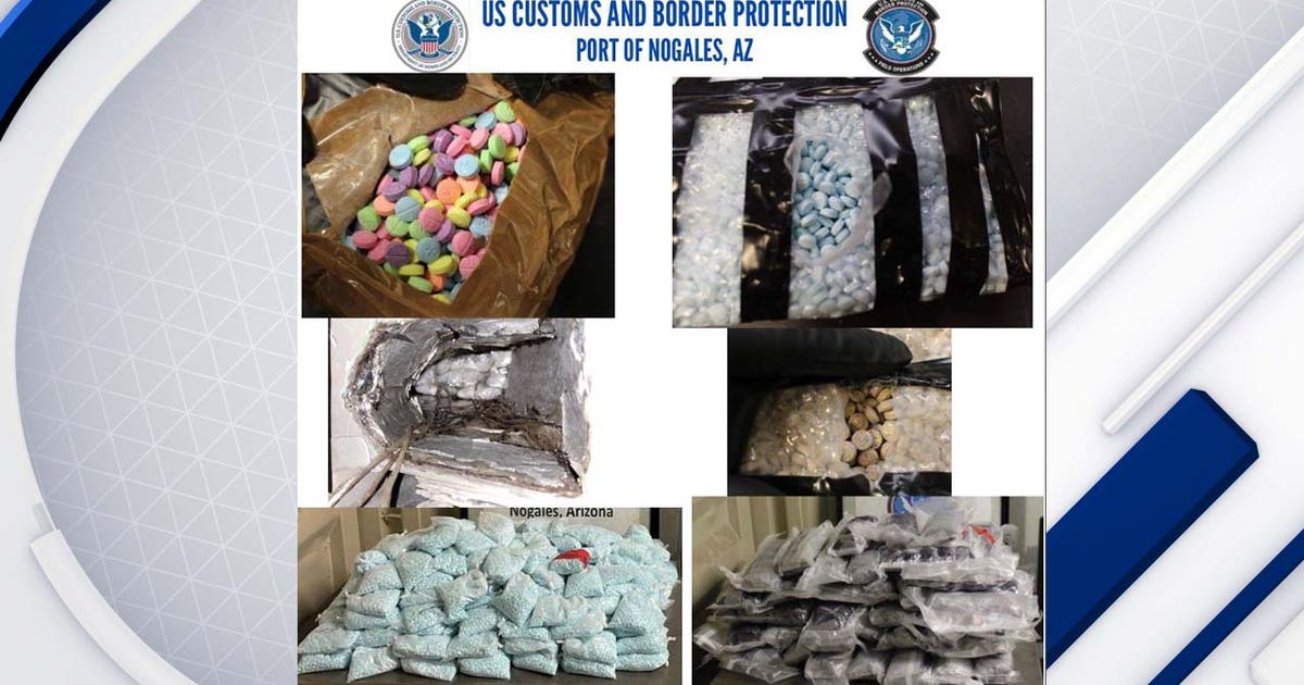 Arizona border officers seize 1.5 million fentanyl pills over past week ...