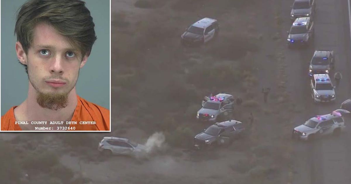Police chase ends in rollover crash on I-10 south of Phoenix; driver ...