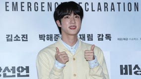 BTS member Jin begins military duty at front-line South Korean boot camp