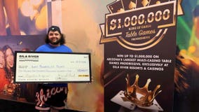 Man wins largest table games jackpot in Arizona history