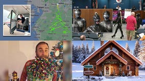 Christmas oddities, women in latex, grumpy sportscaster: This week's weird, heartwarming headlines