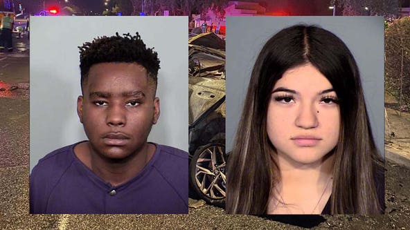 Teen drivers indicted in alleged street racing crash that killed 4 in north Phoenix