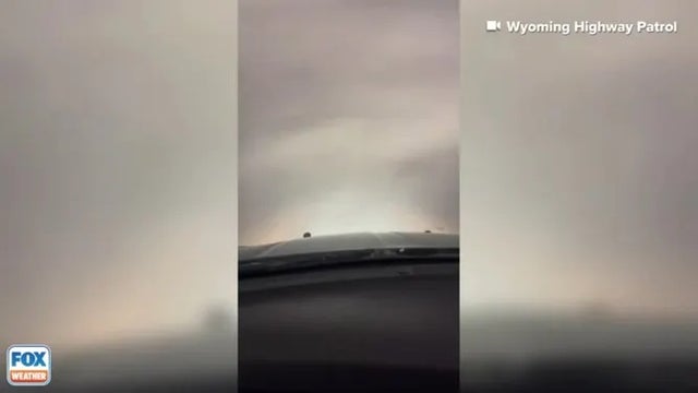 Watch: Wyoming troopers called to over 100 snowy wrecks amid wild whiteout