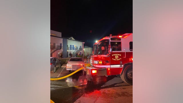 South Phoenix apartment fire leaves 1 hospitalized