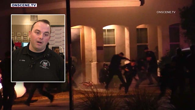 Phoenix officer who was shot multiple times in ambush shares his story: 'I saw blood coming down my chest'