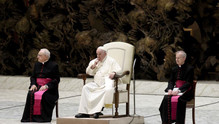 949c83a3-Pope Francis Attends His Weekly General Audience