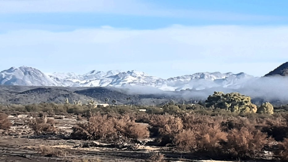 This is proof we have a winter here in Arizona! Thanks Keith Larson for sharing!