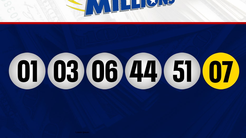 Last night mega store million lotto numbers