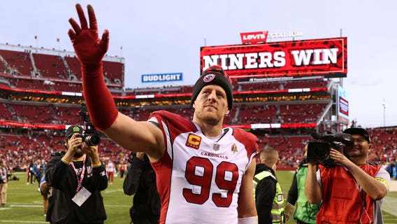 J.J. Watt bids farewell to NFL with emotional 2-sack game