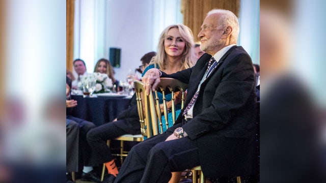 Buzz Aldrin, moonwalker and former astronaut, ties the knot on his 93rd birthday