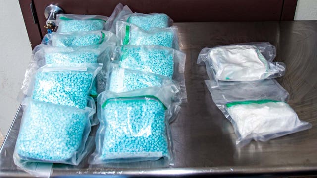 45K suspected fentanyl pills found during northern Arizona traffic stop; 2 suspects arrested