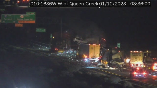 I-10 in Gila River reopens after semi-truck crash